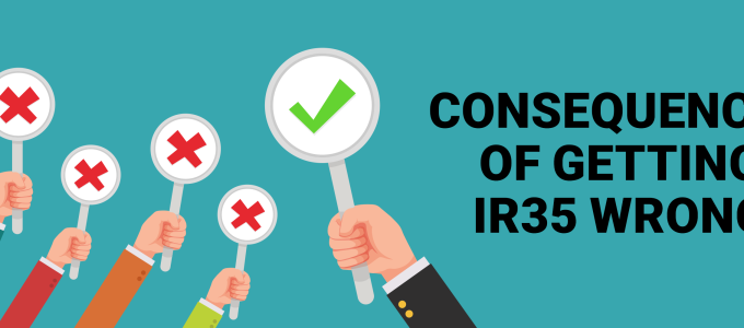 Consequences of getting IR35 wrong blog