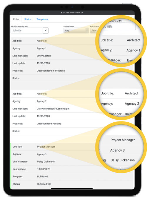IR35 Portal - Manage your roles in one place